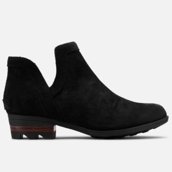 Sorel Lolla Cut Out Bootie Black 7 NWT - Picture 4 of 5